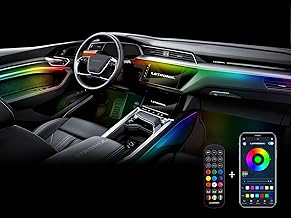 RGBIC RGB Full LED Rainbow Auto Ambientebeleuchtung (Für Armaturenbrett) mit APP Steuerung und Fernbedienung