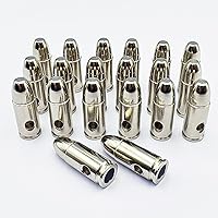 Vista 17 de Rondas de práctica de seguridad de acero, municiones inertes para entrenador de acción, tapa de entrenamiento de disparo seco