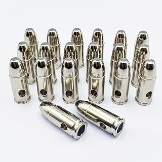 Bayattoo Steel Safety Practice Rounds Action Trainer Dummy Round Dry Fire Training Snap Cap
