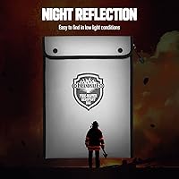 Vista 7 de Bolsa de documentos ignífuga, bolsillo impermeable con cierre de cremallera, bolsa de almacenamiento para objetos de valor, archivo de documentos A4