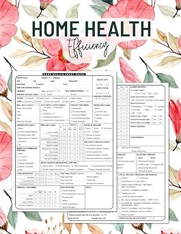 Home Health Efficiency Pre-Filled Cheat Sheets for Caregivers and Nurses