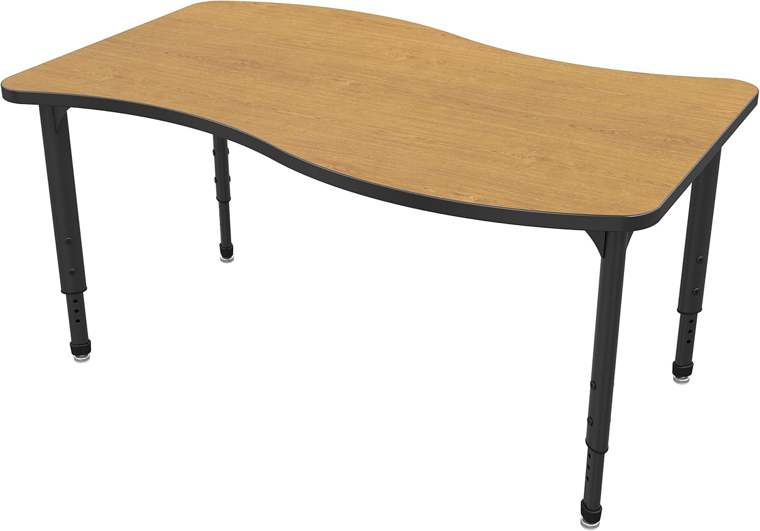 Marco Group 30" x 54" Wave Shaped Classroom Tables