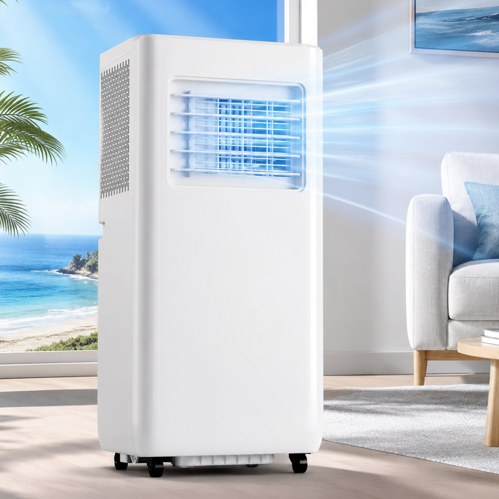 Portable Air Conditioner 13650 BTU, 3-in-1 Air Conditioning Unit