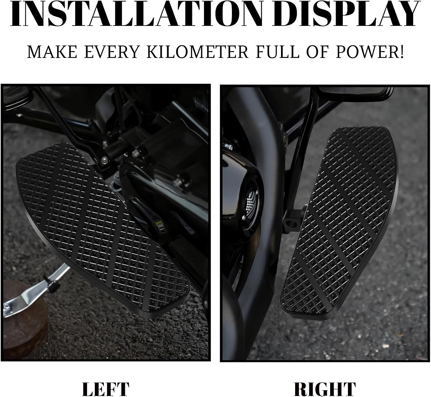 7.9" Mini Rider's Foot Pedal Floorboard Control for Harley Softail Dyna Low Rider, Street Bob, Fat Bob, Softail Standard, FX Softail 1984-2017