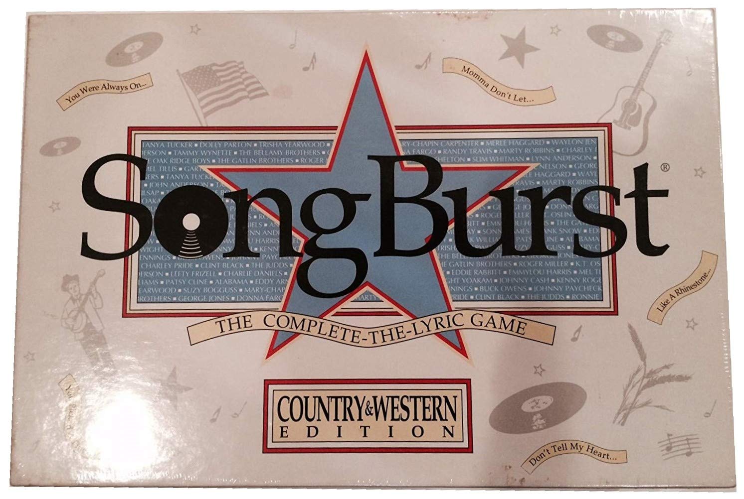 SongBurst Country & Western Edition