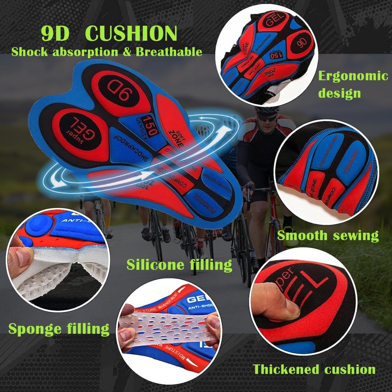 FINGERSCROSSED Road Fietsshirt met Korte Mouwen Heren - Olijf