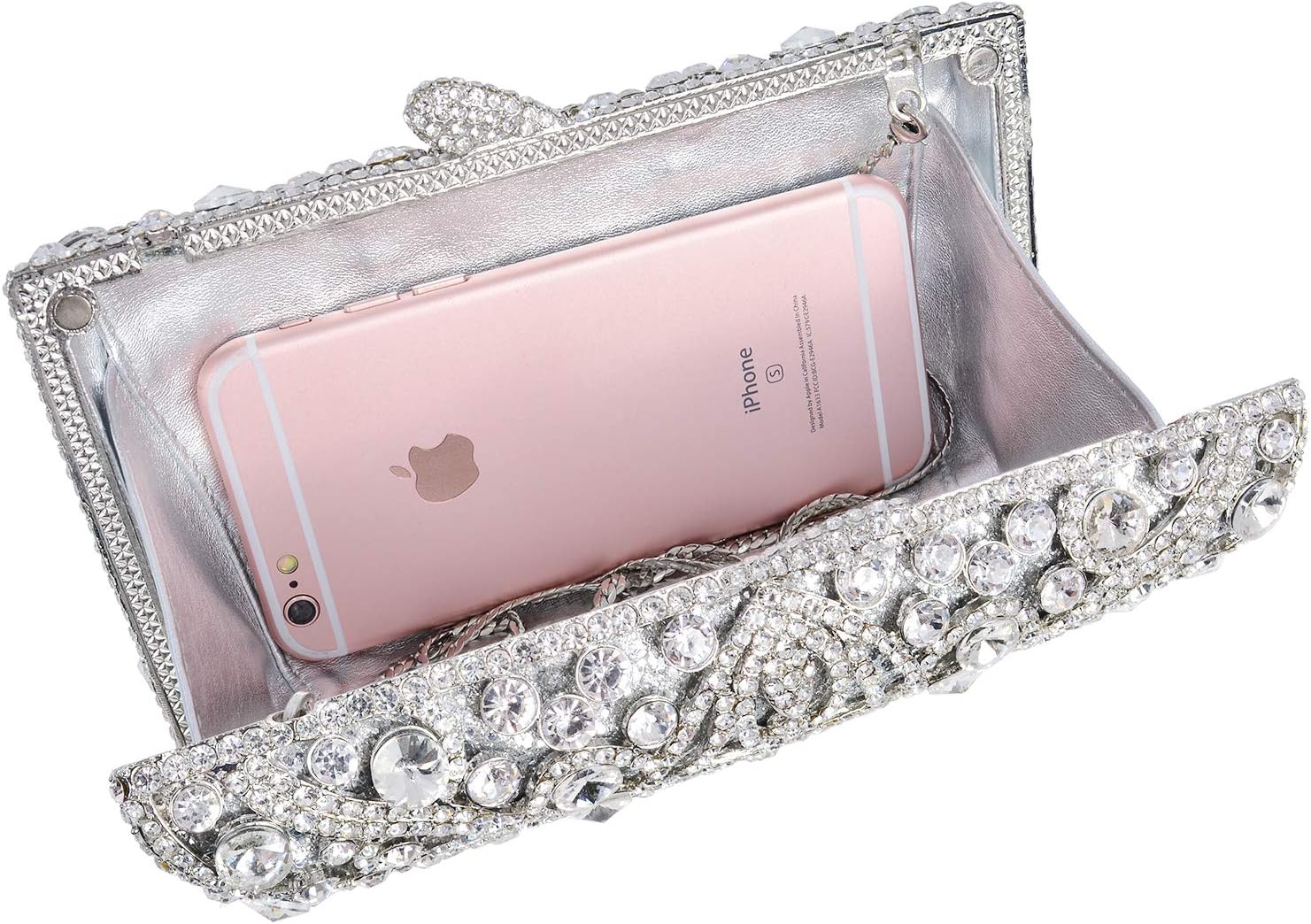 Luxury Crystal Clutch Women Rhinestone Evening Bag for Party and Wedding | Luxury, Crystal, Rhinestone, for Party, and Wedding - Image 3