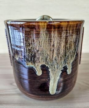 Amazon.co.jp: 茶道具 水指 『耳付き水指』 雲屯 水差 水器 陶器