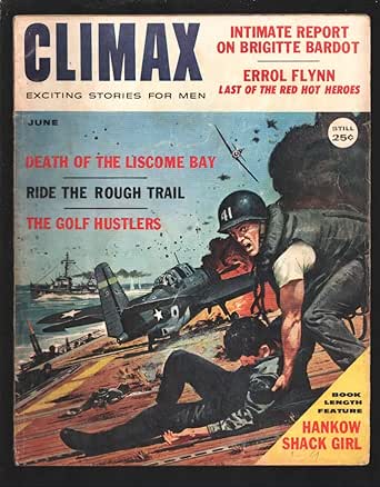 Climax 6/1959-Bill Wenzel story art-Bunny Yeager cheesecake pix