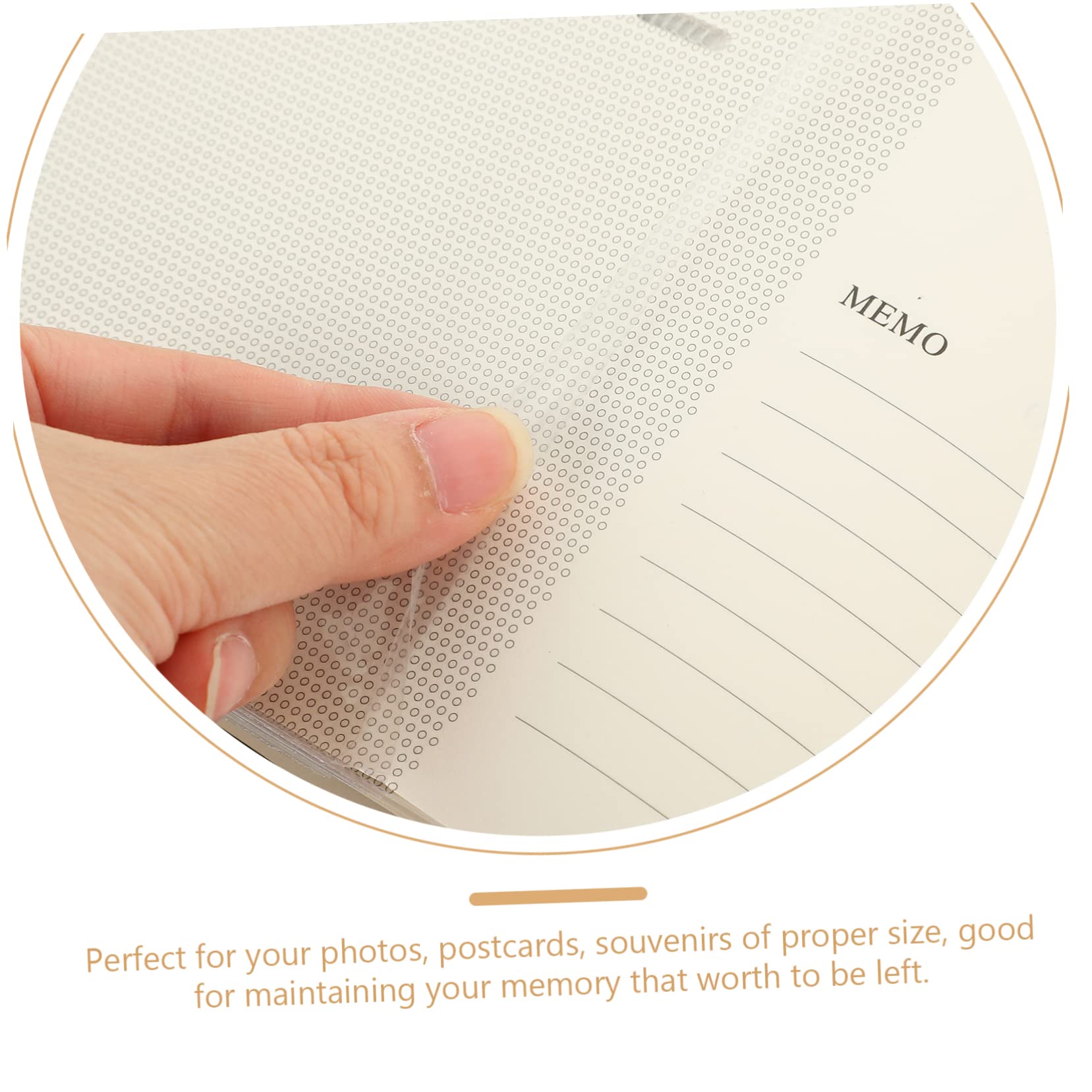 IMIKEYA Album Fotografico Album Fotografico 4x6 Album Di Lettere Album Album Di Ritaglio Vintage Libro Fotografico Fai Da Te Titolare Immagine Album Fotografico Un Supporto Di Immagine Nero Pu