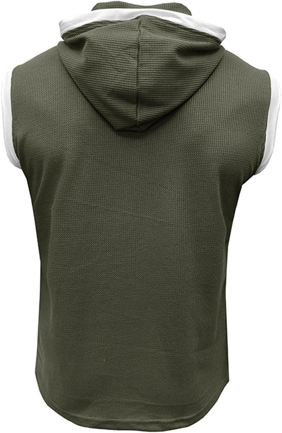 Stylish Men's Tank Tops Gym Vest for Training Sleeveless Heavy Summer Sport Fitness Hooded Athletic Wear for Men