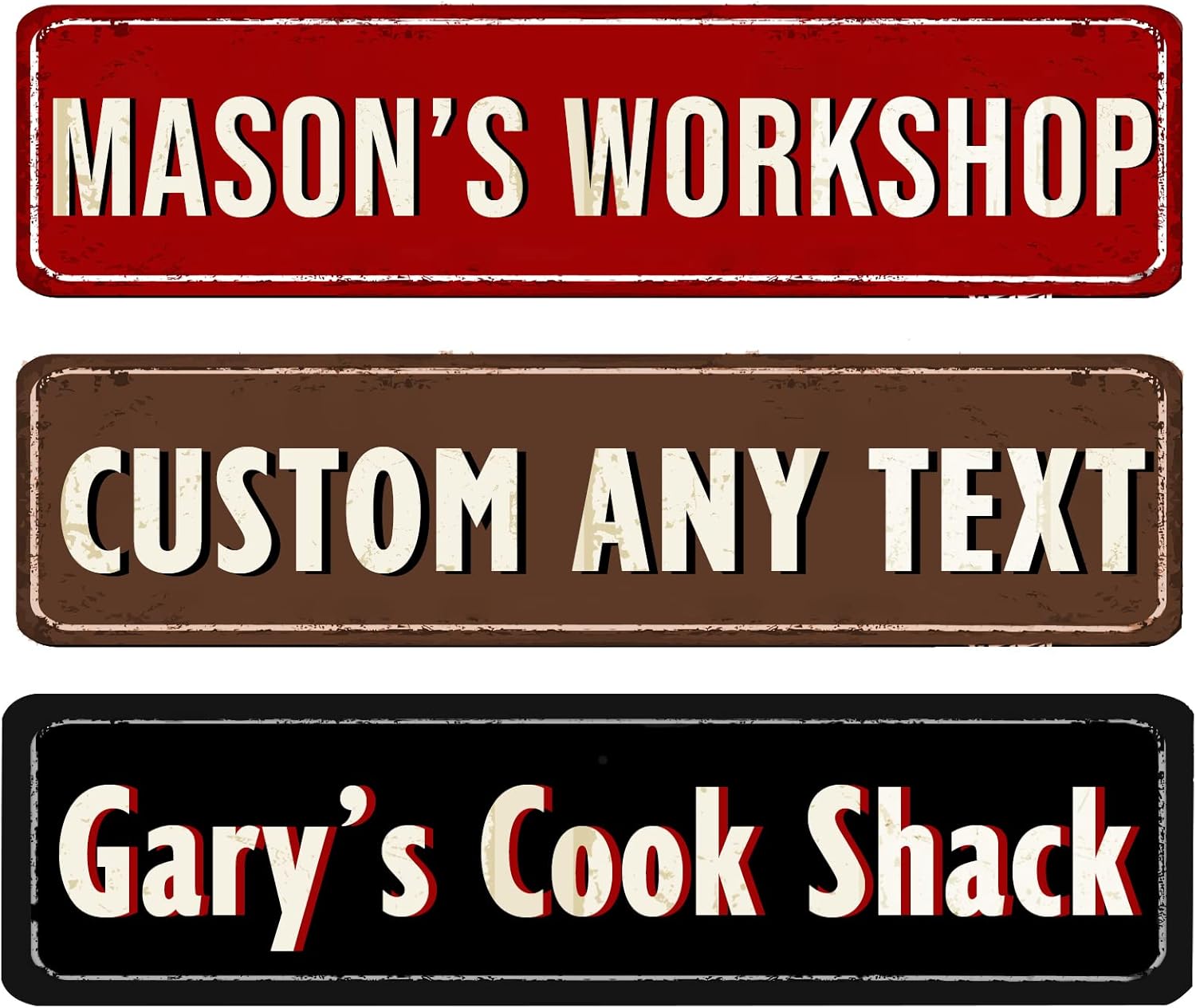 Custom Metal Signs Personalized Street Signs For Outdoors