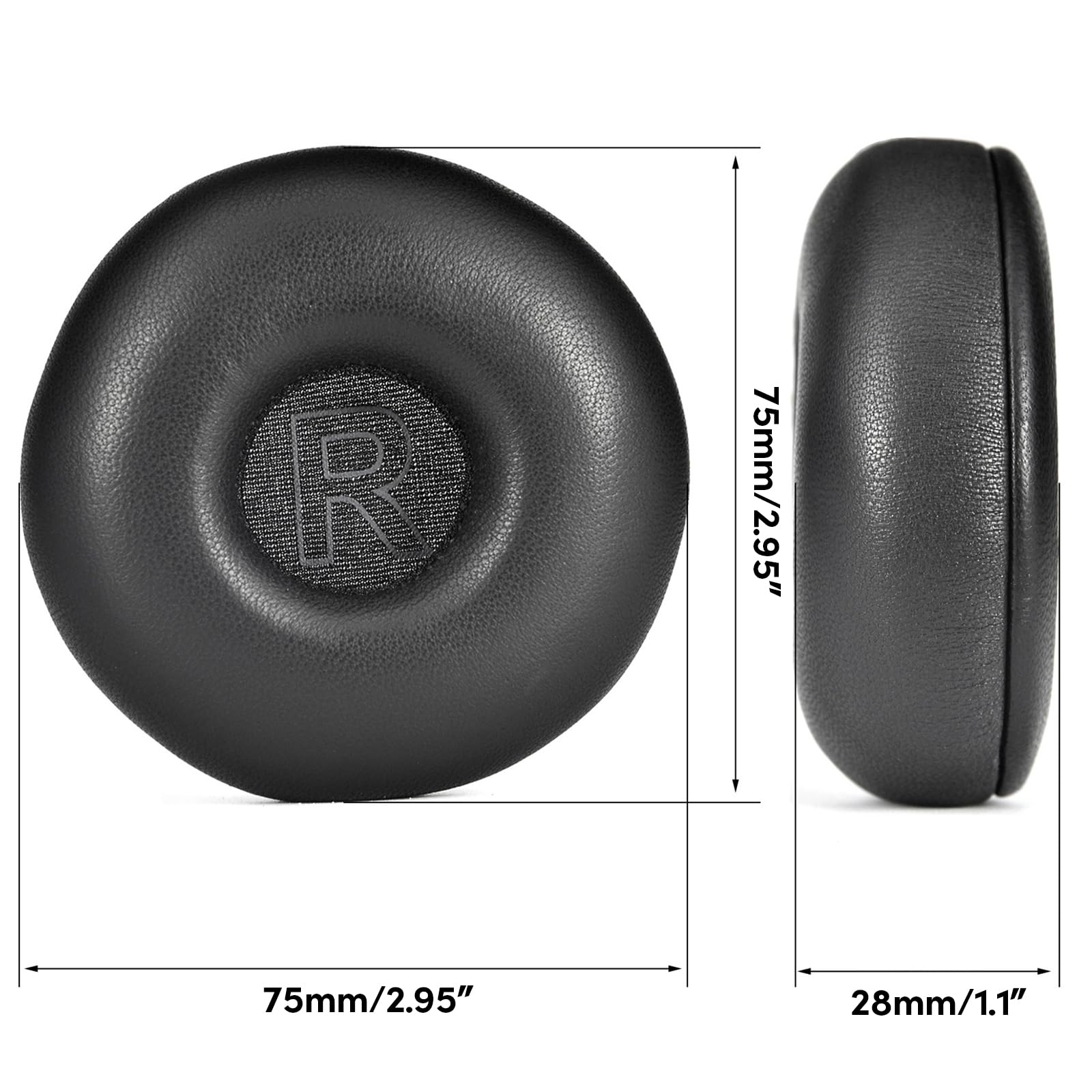 Ersatz-Ohrpolster Kopfhörer-Polster Geräuschisolierendes Ohr for H8i-Headset-Ohrpolster, Kissen, langsame Rückstellfunktion, Memory Foam-Ohrmuscheln, Gute Klangqualität