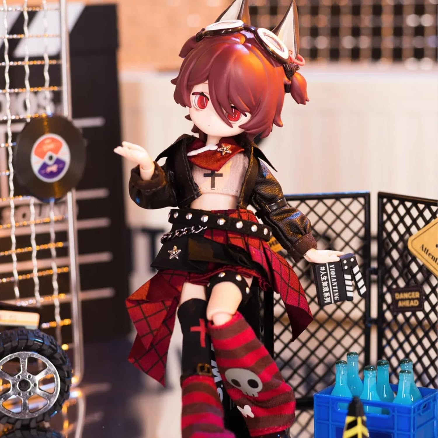 CALEMBOU BJD Blind Box, Electronic Cute Pet Series 20cm Ball Jointed Doll, Kawaii Dress Up Doll with Joints Accessories, Collection Action Figure Toys, Gift for Girls Boys (Electronic Cute Pet-1pc)