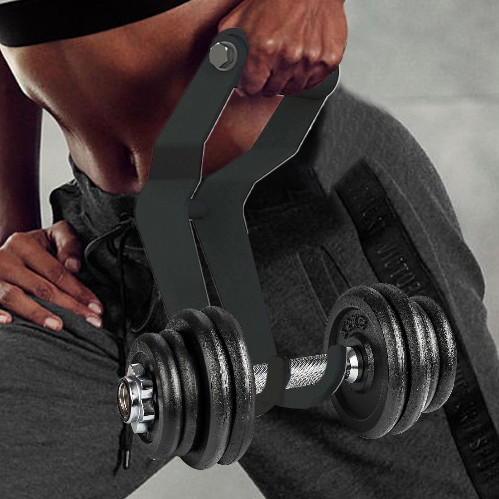 Ganci per bilancieri, design ergonomico e resistente, robusti supporti per panca, per giovani, e allenamento in palestra, per uomini e interni