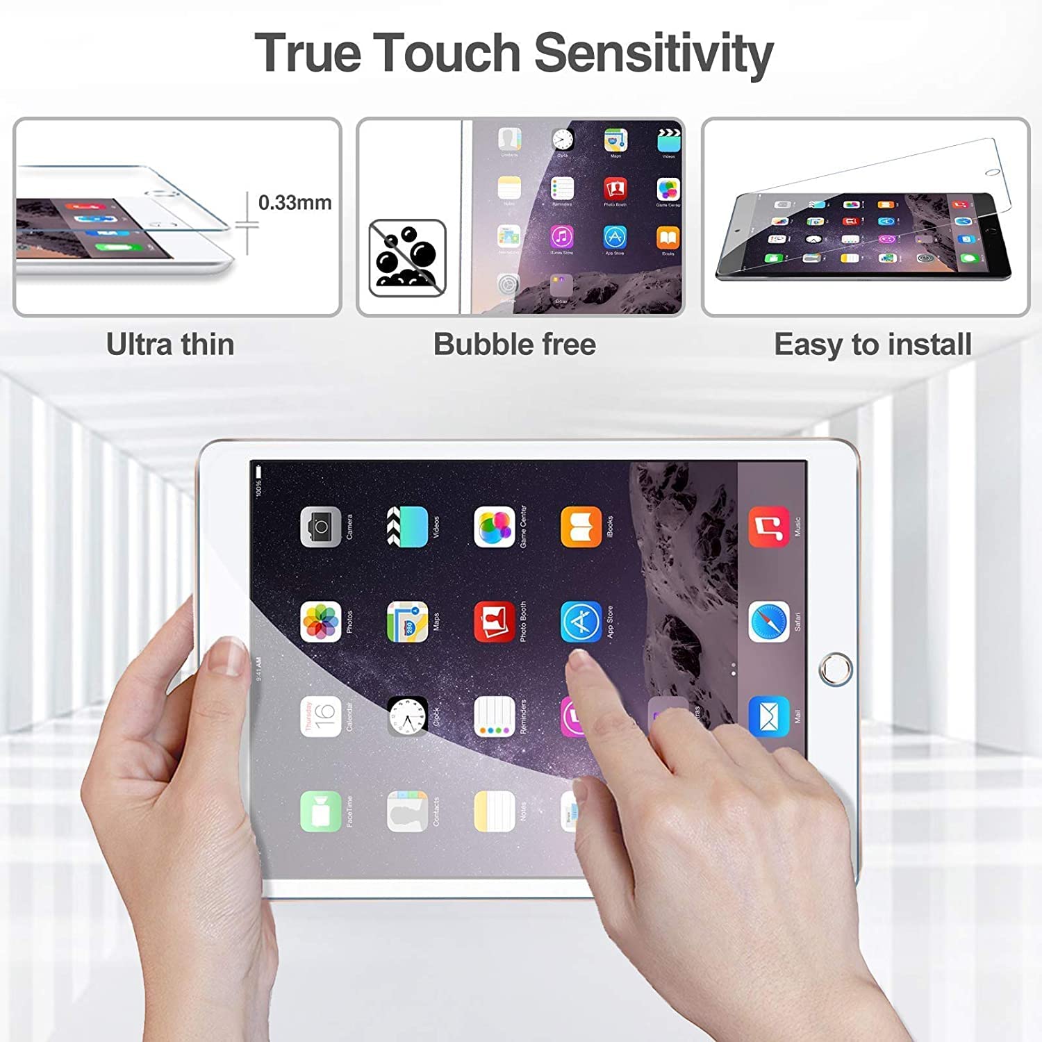Protector De Pantalla De Jetech Para IPad Mini 1 2 3 (no Una | Envío Gratis