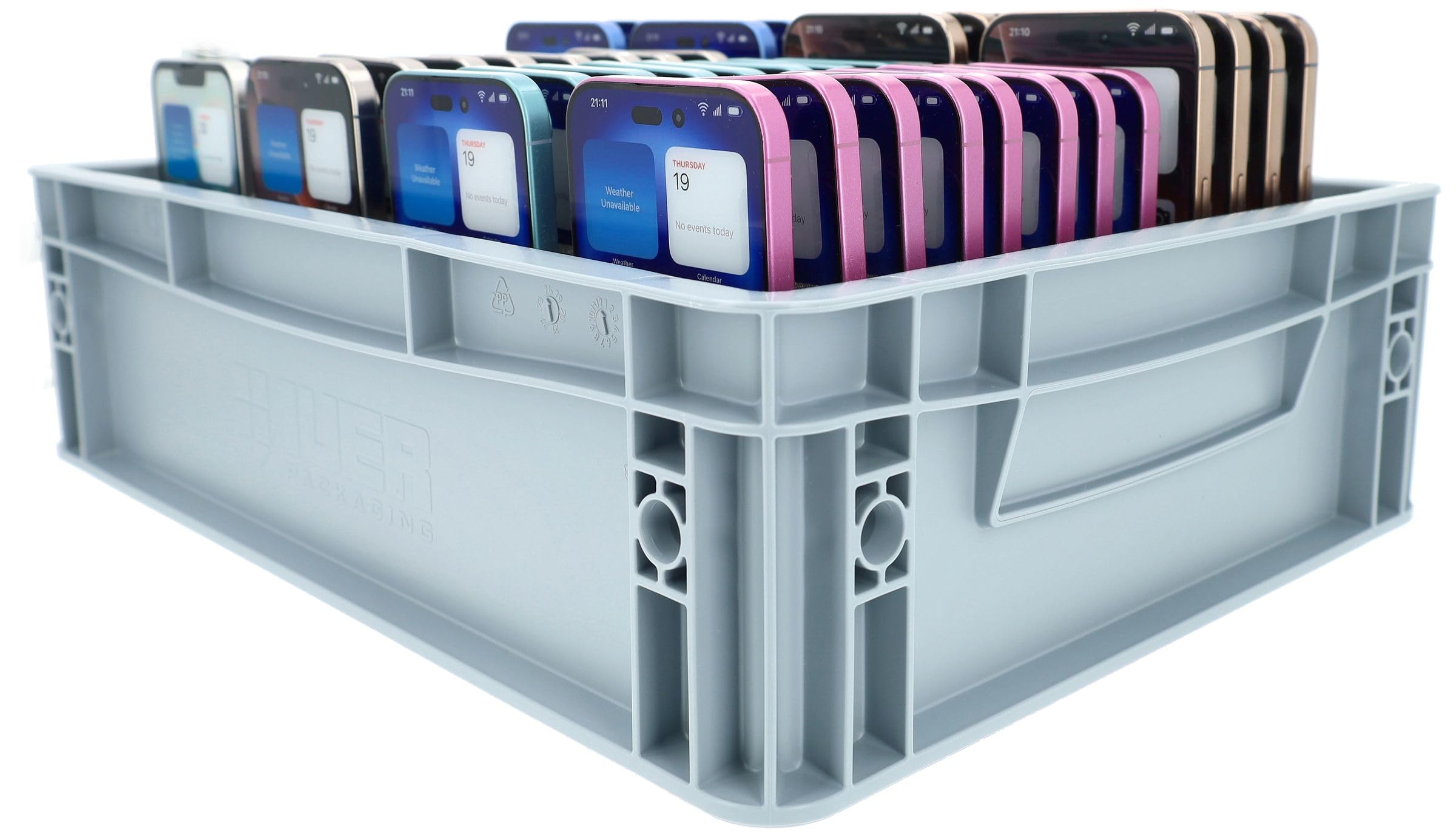 Feldherr Smartphone-Box für 48 Smartphones 40 x 30 x 12 cm