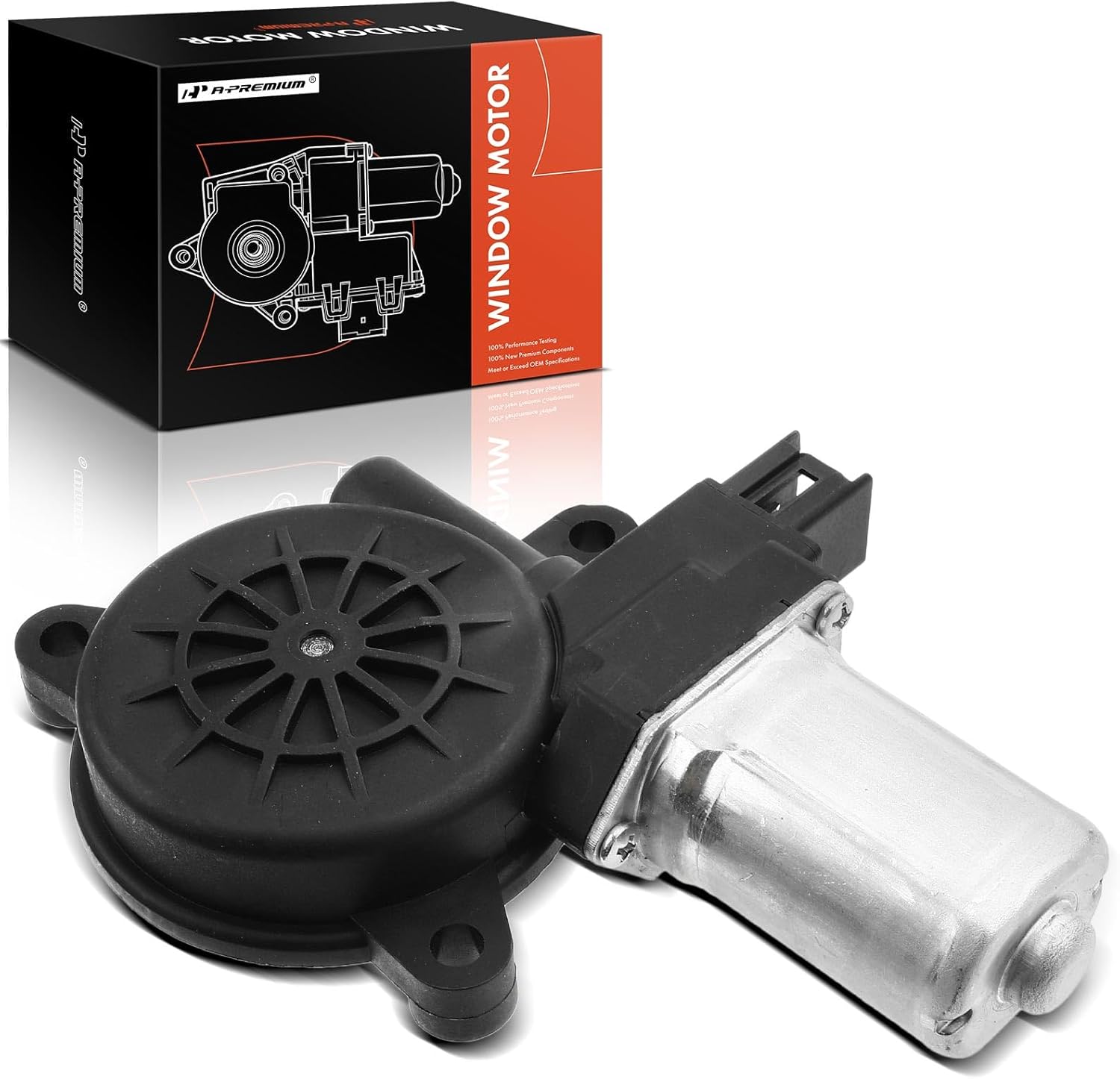 A-Premium Front or Rear Right Power Window Lift MotorCompatible with Mazda CX-5 2017-2020, CX-9 2016-2020 Sport Utility, Passenger Side, with Anti-pinch Function, Replace# B45C5858X