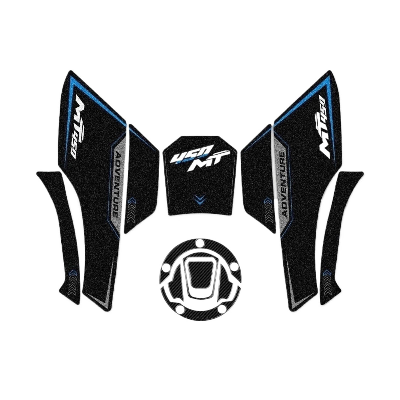 450MT Motorcycle Fuel Tank Sticker Pad Decal Oil Gas Cap Protector for Cfmoto 450mt 450 Mt Fuel Tank Pads Motorcycle
