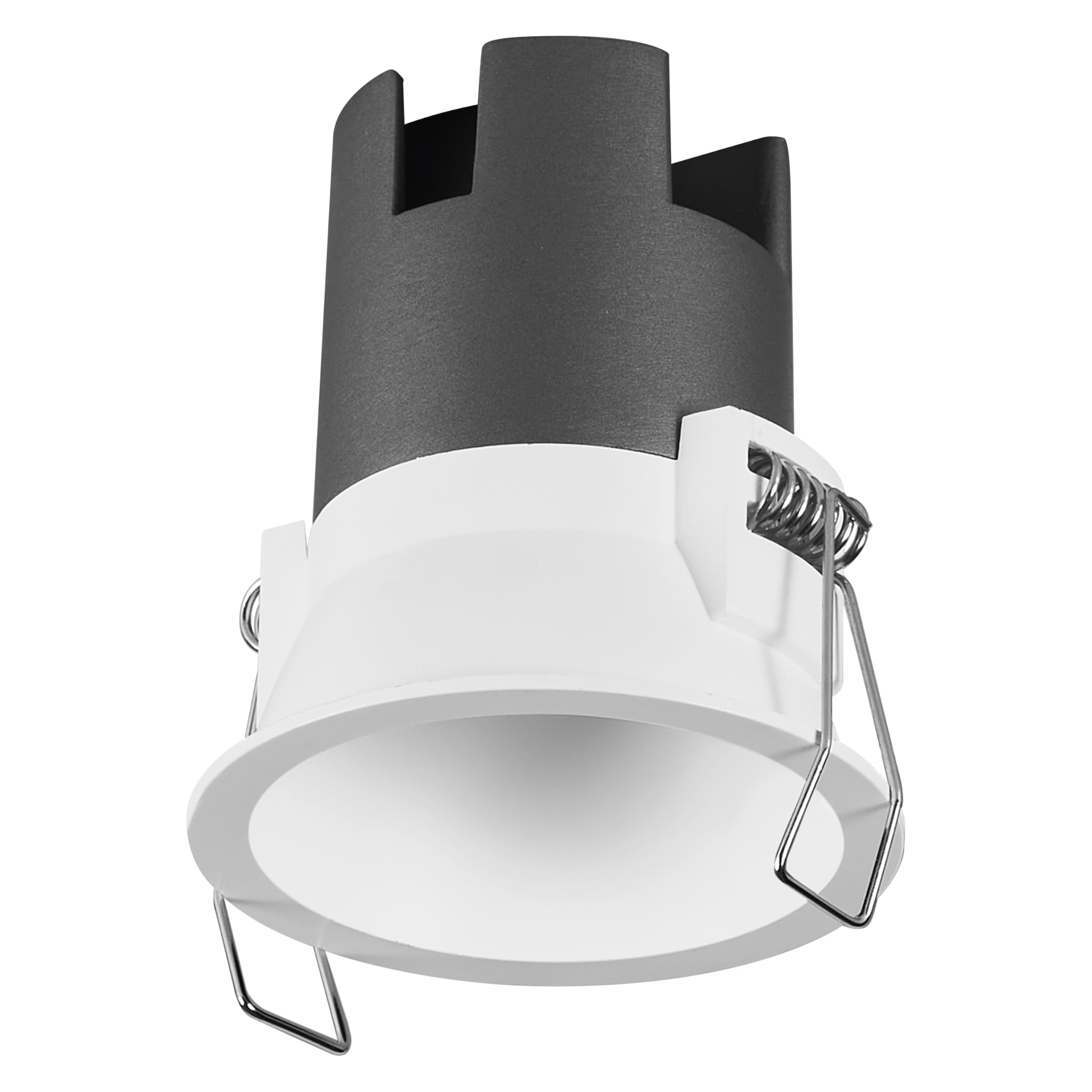 OSRAM SPOT TWIST Einbau-Downlight, weiß, 5W, 400lm, 840 WT, 70mm Durchmesser, kaltweiße Lichtfarbe, bis zu 90% Energieersparnis im Vergleich zu Halogen-Downlights, einfache Montage, 4000K