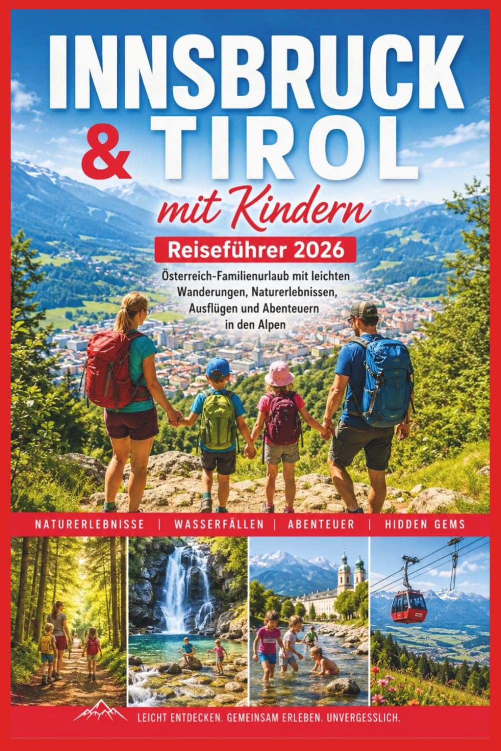 Innsbruck & Tirol mit Kindern Reiseführer 2026: Österreich-Familienurlaub mit leichten Wanderungen, Naturerlebnissen, Ausflügen und Abenteuern in den Alpen
