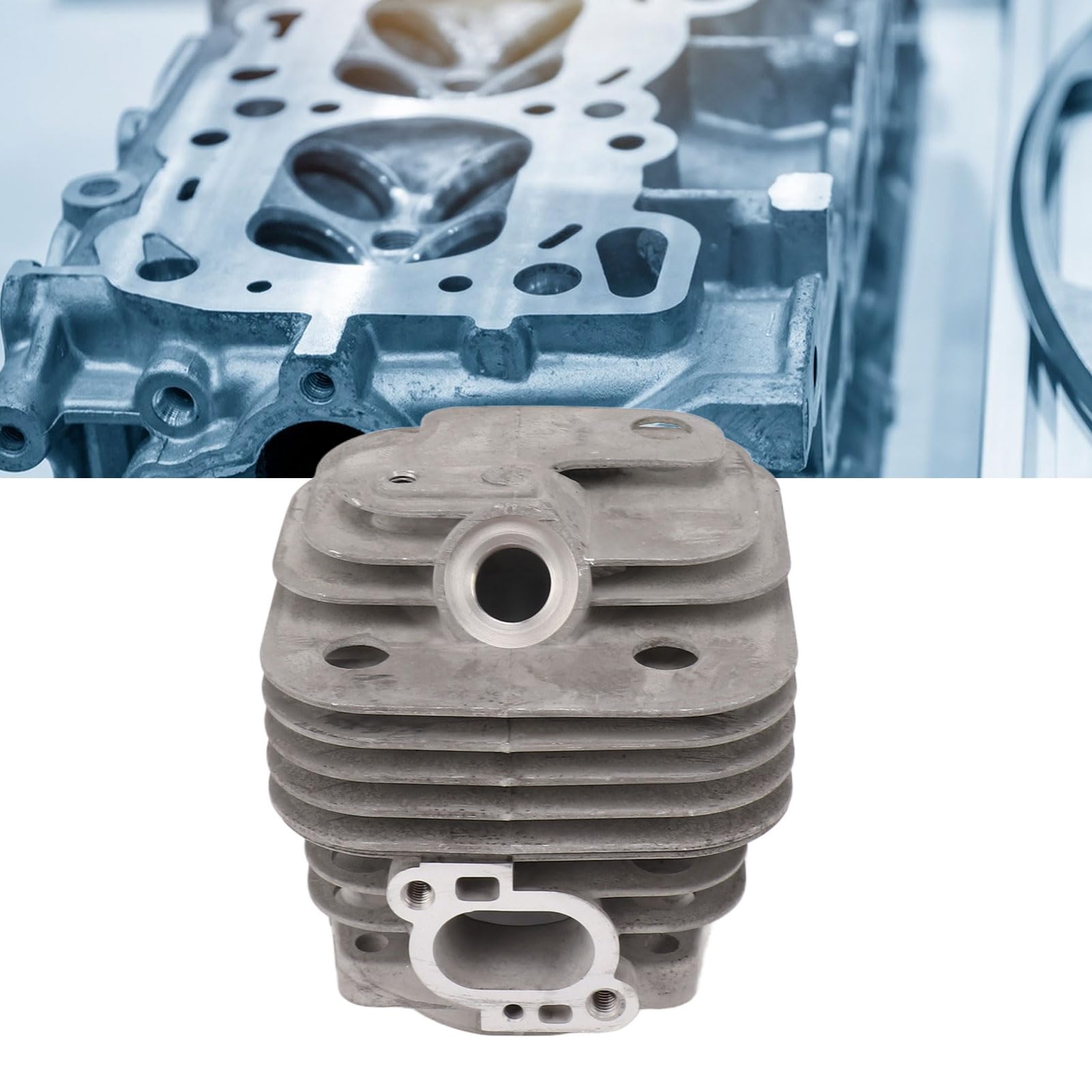Cylinder Piston Assembly 40mm Kit for String Trimmer Motor | Aluminum Alloy Replaces Old/Worn Parts | Oxidation - Proof & Tough for Border Cutting/Garden Maintenance | 5 -
