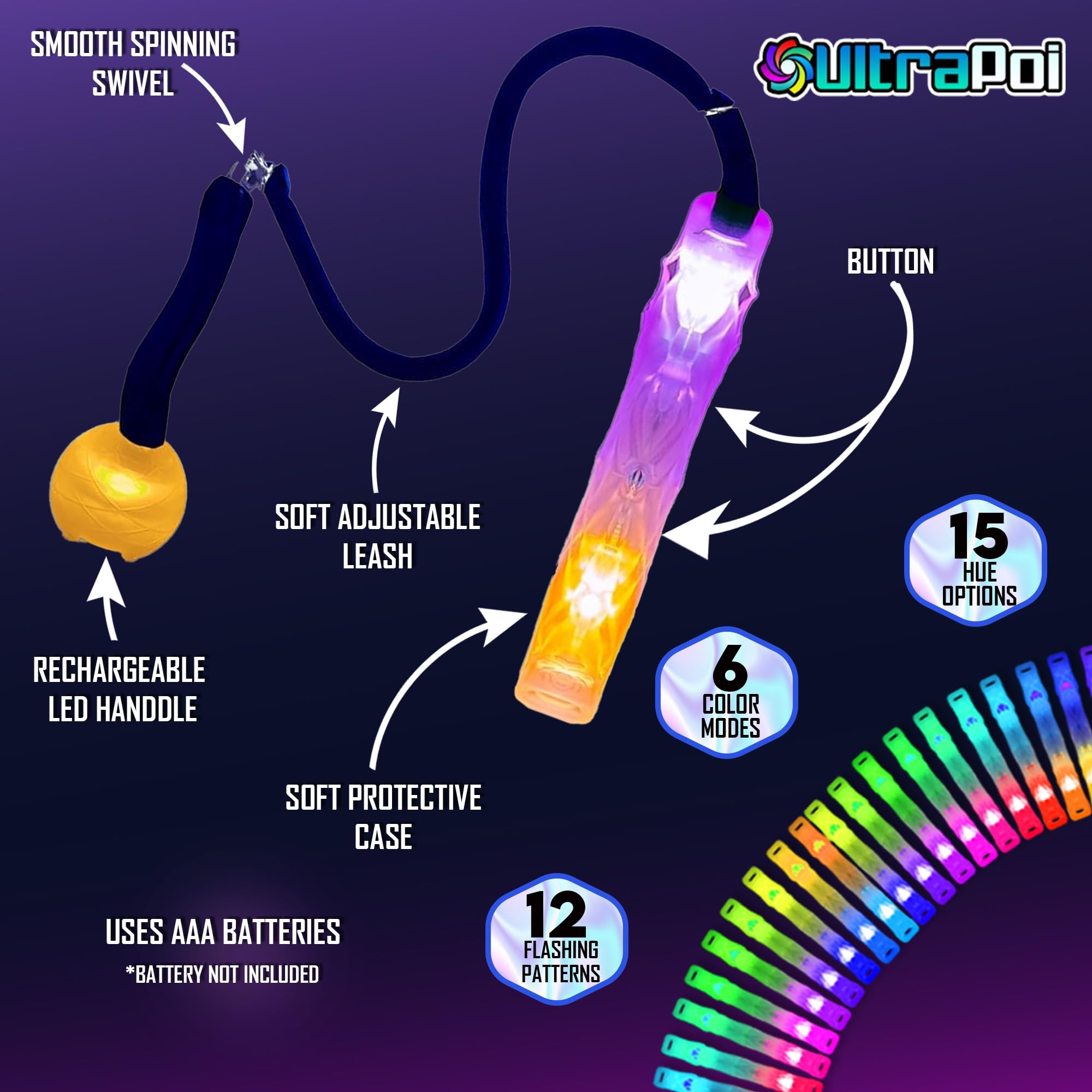 トレアライト！すっごい綺麗！ズーンとくる！落ち着き！ Amazon.co.jp: UltraPoi HelixPoiセット – 70種類以上のカラー