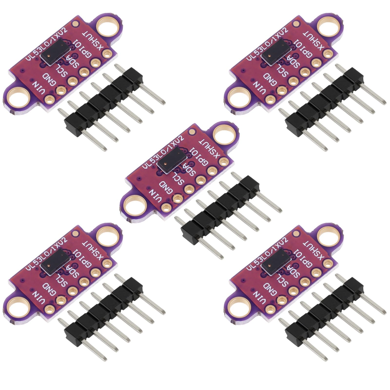Lidar Module Vlx Snapklik.com : 5 Pcs VL53L0X Lidar Sensor 2m Range High Precision ...