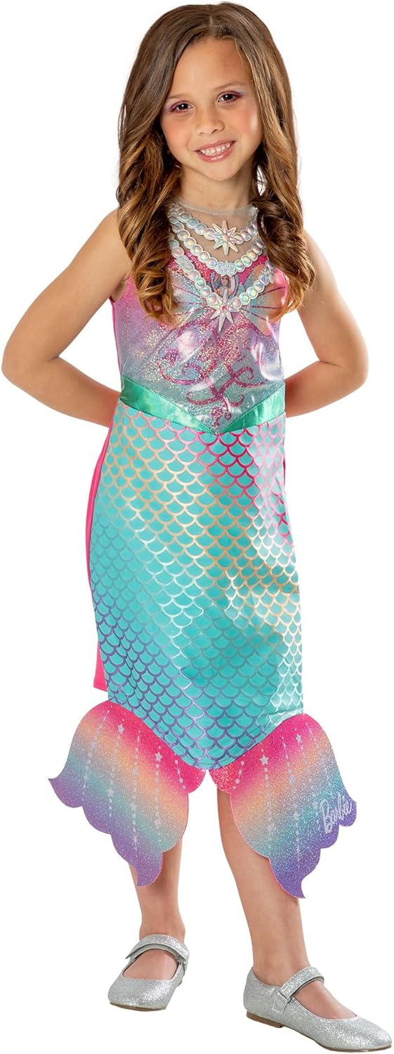 Rubies Unisex Kids Disfraz Barbie Sirena Inf