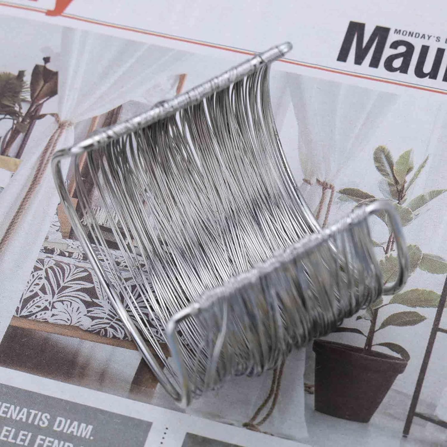 Boho Wide Wire Bracelets Wire Cuff Bracelet Gold Wrist Cuff Wrap Bracelet Adjustable Open Armlet Bracelets Multi Wire Wrapped Bracelets Jewelry for Women - Image 4