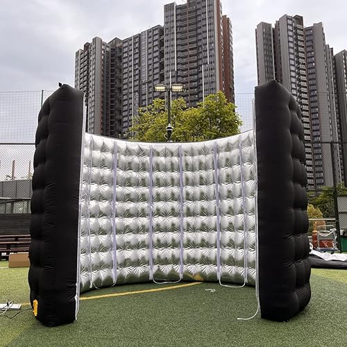 Miniatura 4 de Cabina de fotos inflable 360 con 24 piezas de tubo de luz LED y ventilador de aire para cabina de fotos telón de fondo para fiesta, boda, cumpleaños