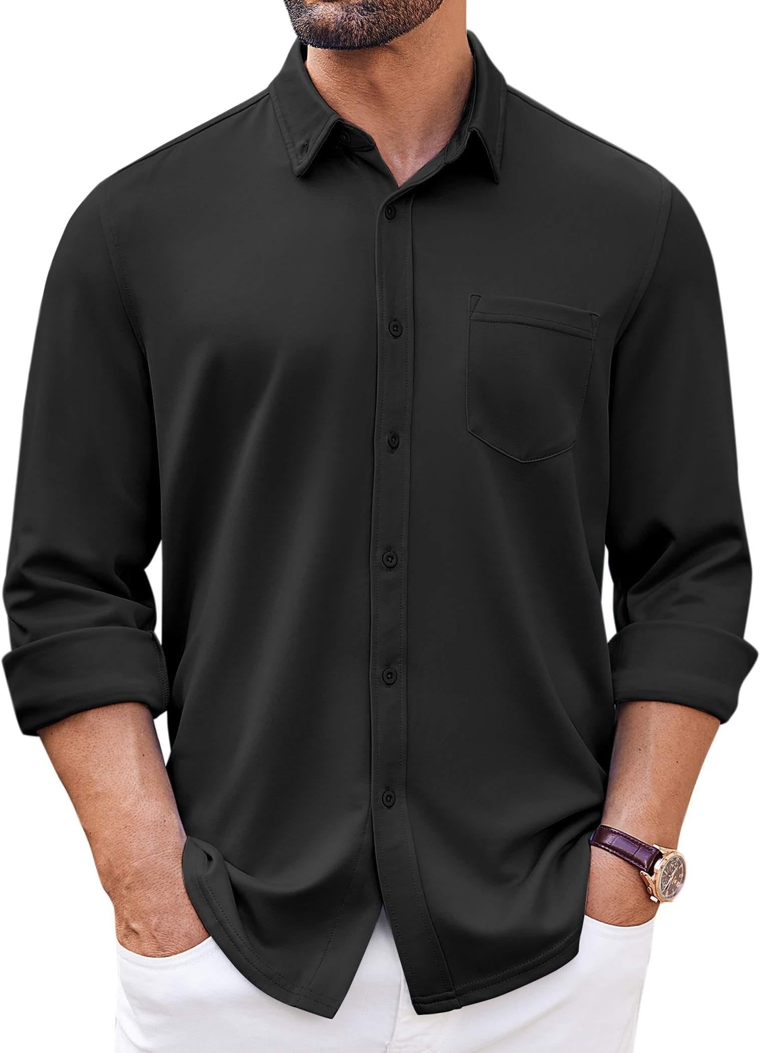 black mens casual outfits