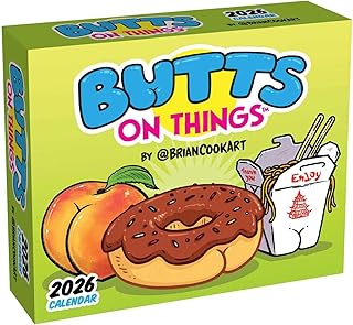 Butts on Things 2026 Day-to-Day Calendar