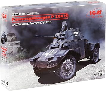 نماذج ICM Panzerspahwagen P 204 WWII مركبة مدرعة ألمانية