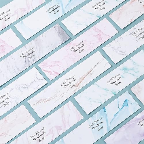 Miniatura 7 de PH PandaHall 90 envoltorios de jabón de mármol, 9 estilos de embalaje de jabón, papel de envoltura de jabón, cinta de papel de jabón vertical,