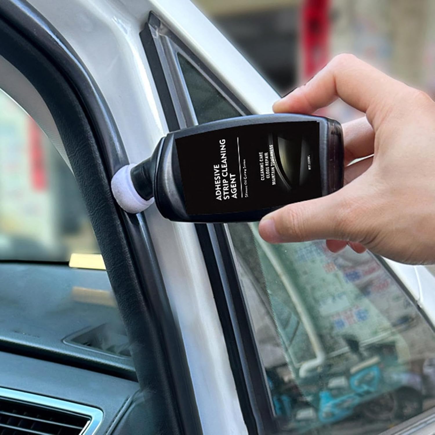 Automotive Rubber Lubricant, 100ml Window Strip Softener, Car Seal Cleaner And Noise Eliminator, Smooth Glide Protective, Vehicle Accessory, Car Door Care For Long Lasting Performance
