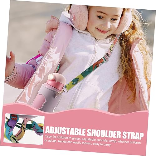 Miniatura 4 de Ciieeo Vacuum Cleaner 1 Set Children's Reusable Tumbler Milk Water Motivational Water Bottle Flask Kids Kawii Vacuum Coffee Bottle Travel Water