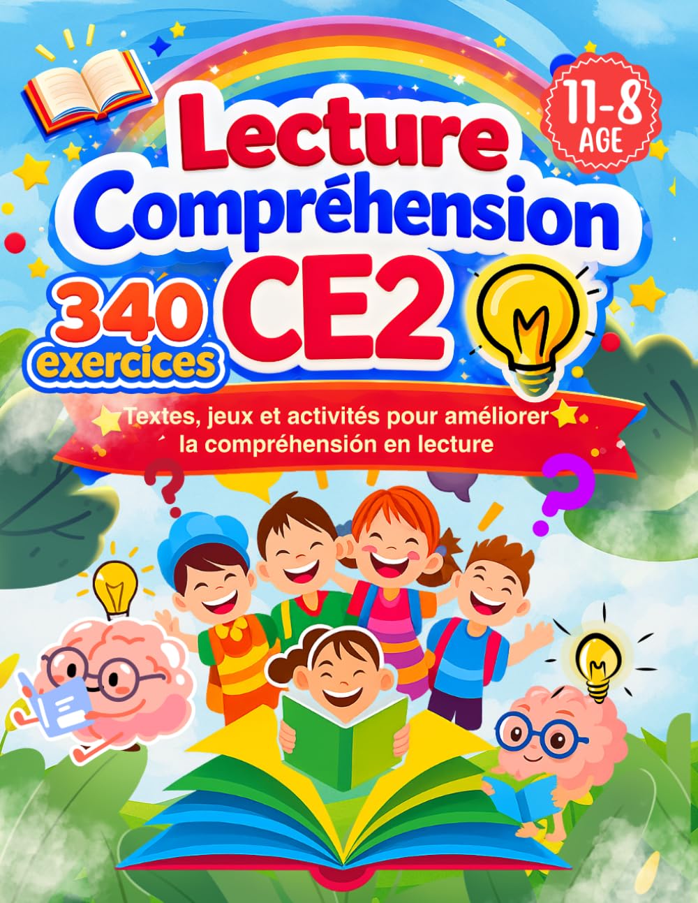 Lecture Compréhension CE2: Lecture et Compréhension CE2 : 340 exercices efficaces, accompagnés de textes, jeux et activités variés, pour renforcer la ... et développer les compétences en lecture