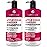 Apple Cider Vinegar Shampoo and Conditioner Set - Stop Flaky and Itchy Scalp - Sulfate Paraben Free Anti Dandruff Soothing Treatment for Dry, Oily and Damaged Hair - Intense Care for Women and Men