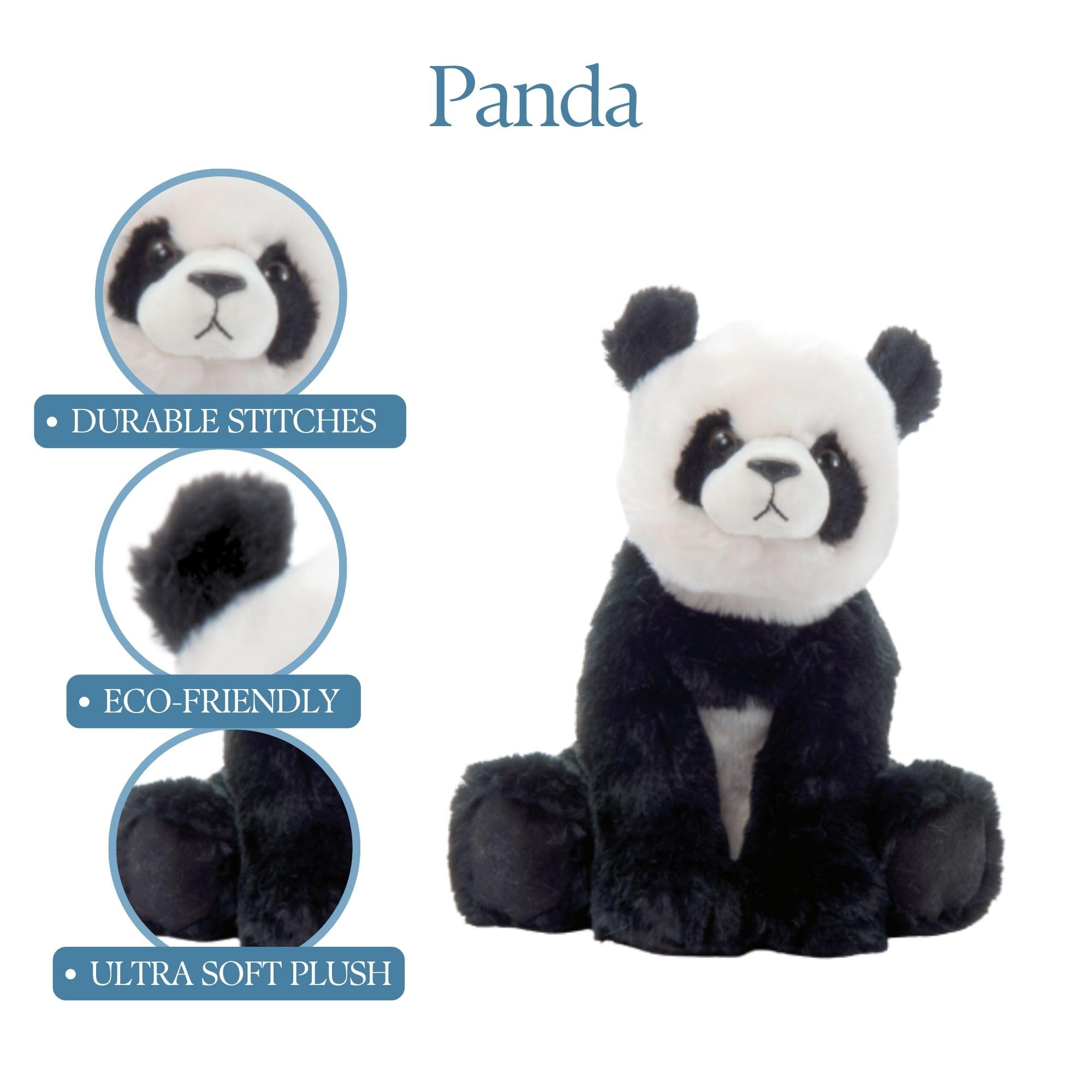 Amazon.com: The Petting Zoo Panda Stuffed Animal, Gifts for Kids