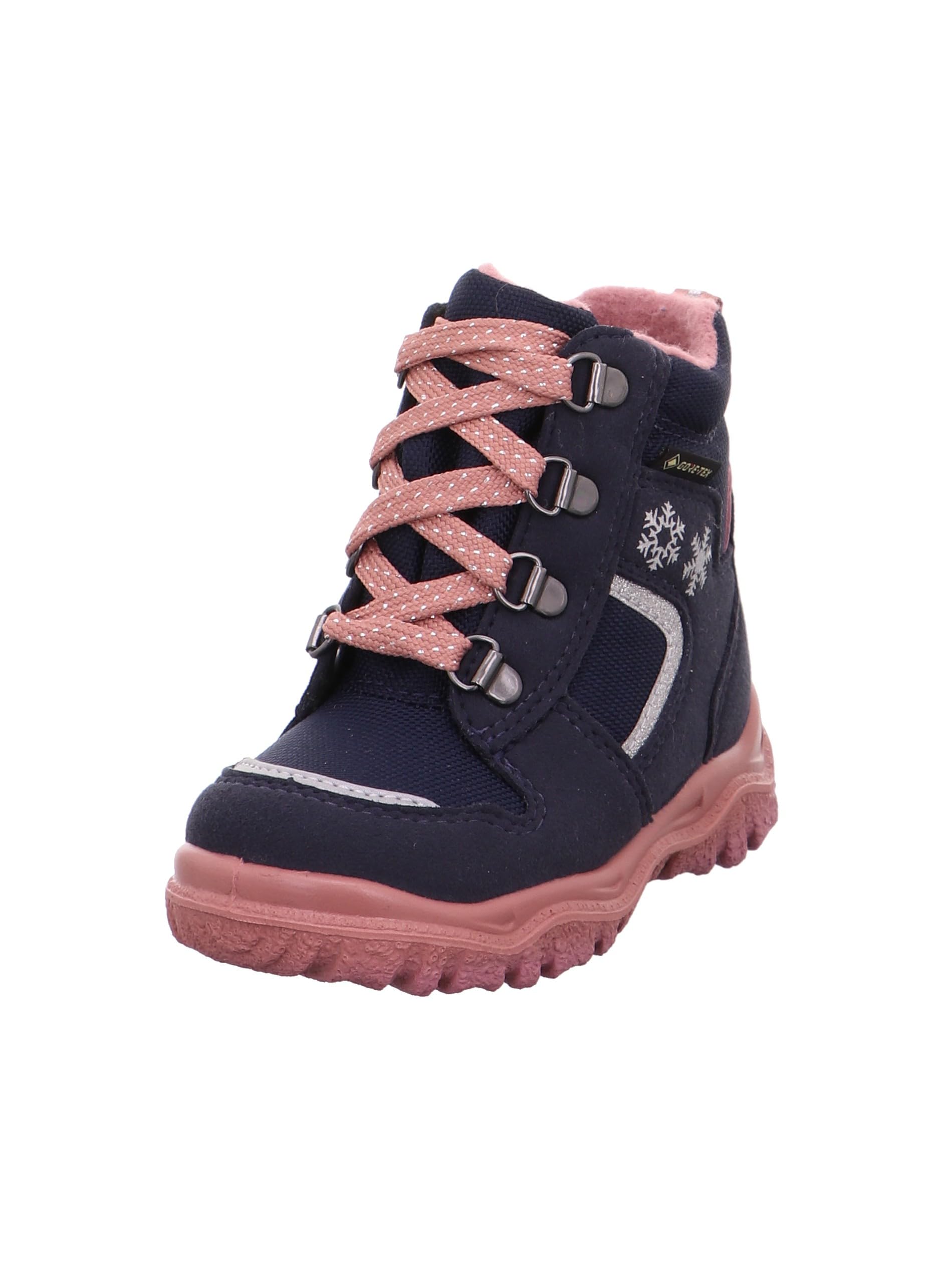 Superfit Husky1 Snow Boots, Blue/Pink 8010, 5 UK Child (24 EU)