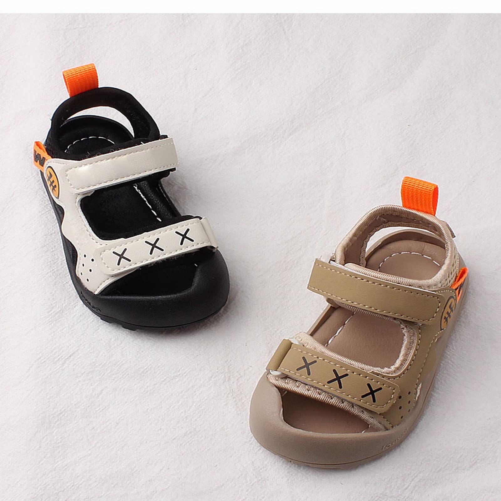 RXZCHH Generisch Zapatos de bebé 13 años Sandalias Baotou para niños Zapatos de Senderismo Sandalias de bebé de Suela Blanda Guardería Femenina
