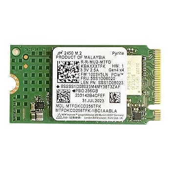 ③-W732-Micron NVMe 256GB SSD 4点 Amazon.com: OEM 256GB M.2 PCI-e GEN 4X4 NVME SSD Internal