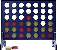 Vista 42 de Tailgating Pros Cuatro en una fila de color azul marino premium con funda de transporte - Juego de patio al aire libre de gran tamaño Jumbo