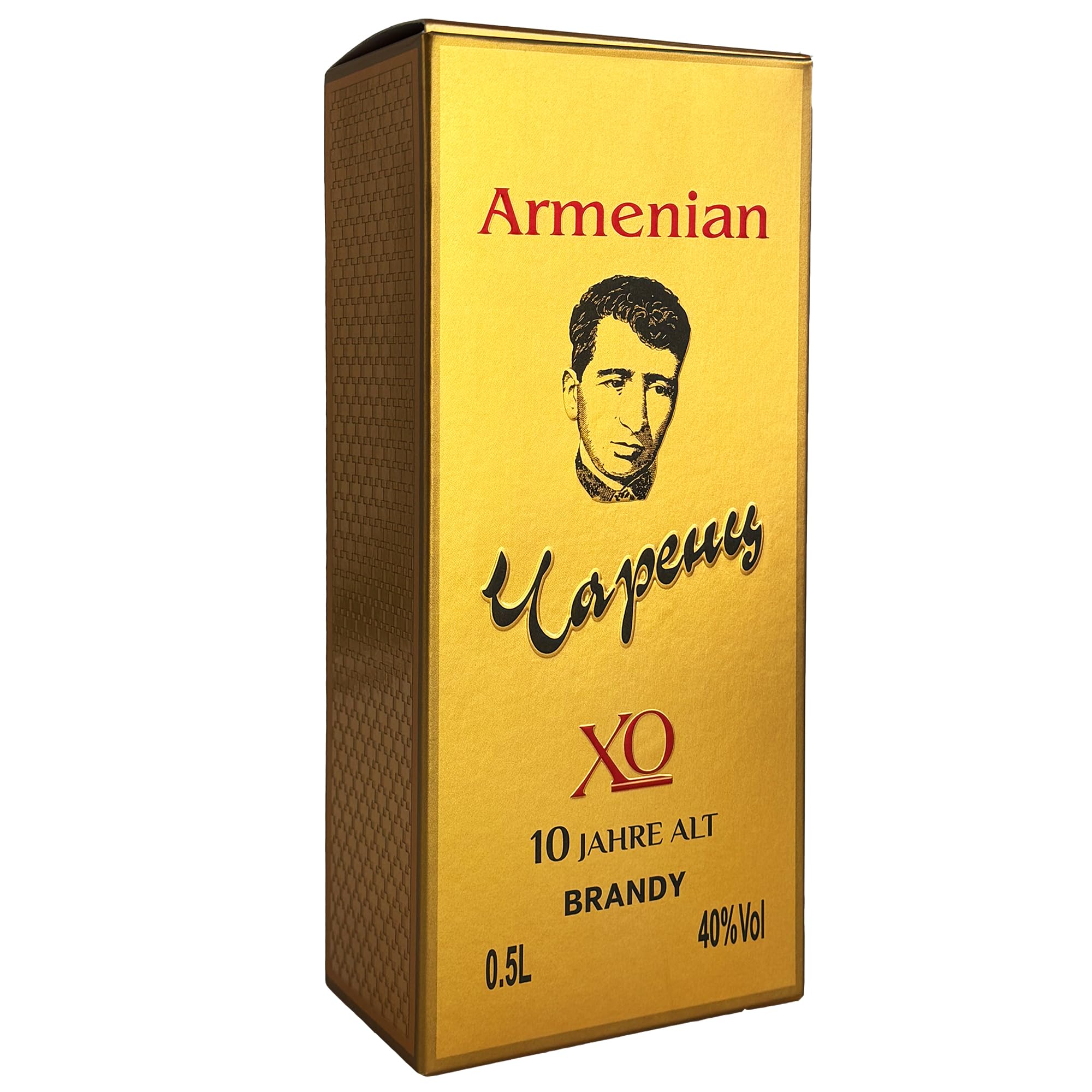 Armenischer Brandy Charents, 10 Jahre gereift, 0,5L