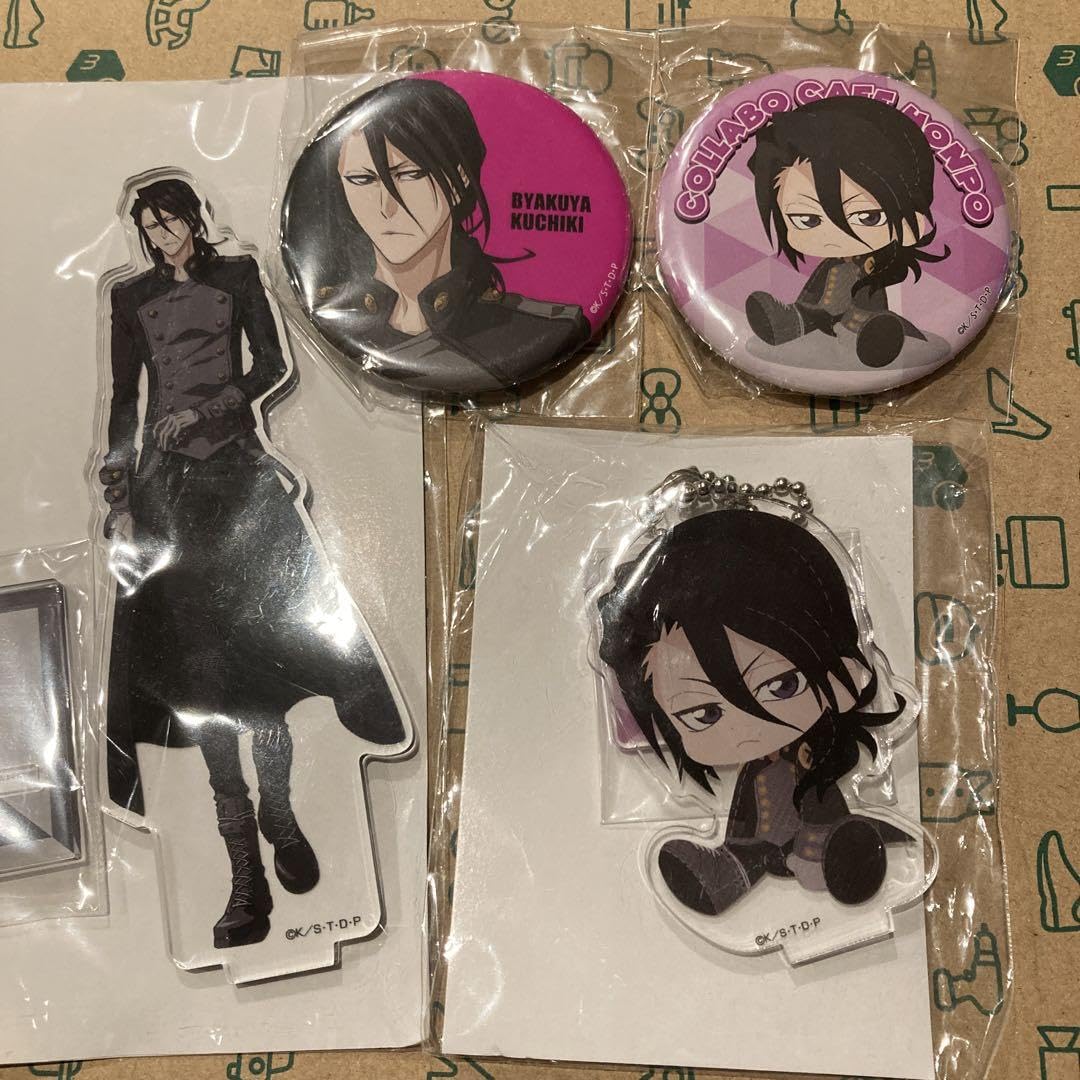 白哉 コラボカフェ本舗 Amazon.co.jp: BLEACH きゃらぼむ コラボカフェ本舗 朽木白哉セット