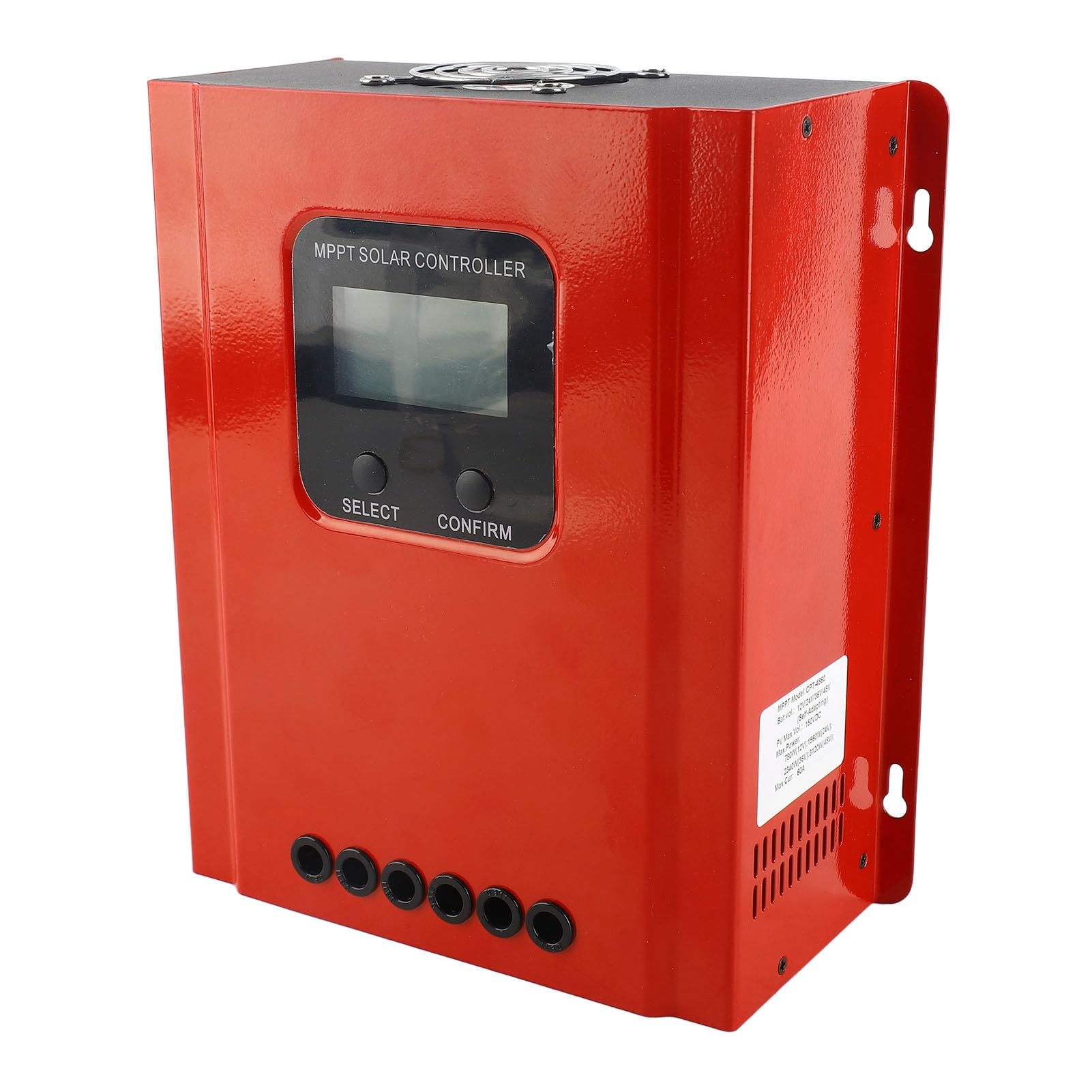 Domary Controlador de Carga Solar MPPT 60A, Identificación Automática 12V