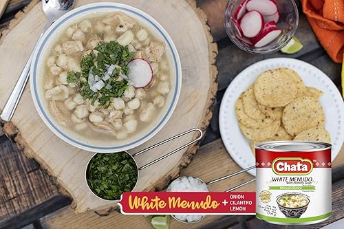 Miniatura 4 de Chata White Menudo, estofado de ternera con maíz hominy, 25 onzas, paquete de 3