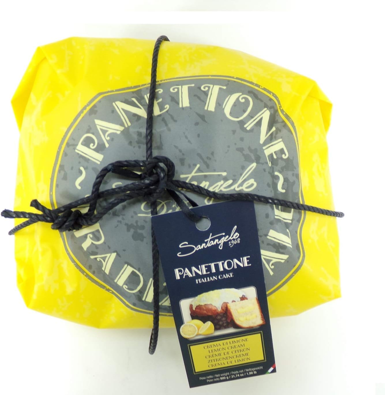 Santangelo Digusto Panettone Italian Cake 900gm (Lemon Cream)