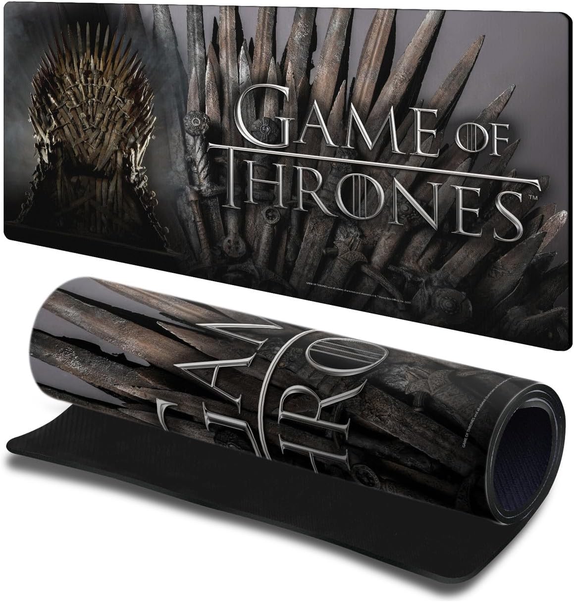 Head Case Designs Officially Licensed HBO Game of Thrones All Houses Graphic Art 37.4 x 15.75 x 0.16 inches (900 x 400 mm) - XL Gaming Office Desk PC Keyboard Mouse Mat Pad